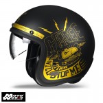 Scorpion Belfast Fender Classic Motorcycle Helmet Matt Black-Gold