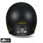 Scorpion Belfast Fender Classic Motorcycle Helmet Matt Black-Gold