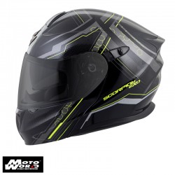 Scorpion EXO-92-211-174 Satellite Matal Black-Neon Yellow
