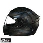 Scorpion EXO-1200 AIR Fulmen B-Cameleon Matt-Black-Argent Motorcycle Helmet - PSB Approved
