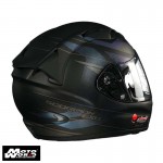 Scorpion EXO-1200 AIR Fulmen B-Cameleon Matt-Black-Argent Motorcycle Helmet - PSB Approved