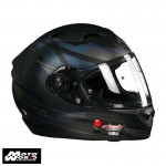 Scorpion EXO-1200 AIR Fulmen B-Cameleon Matt-Black-Argent Motorcycle Helmet - PSB Approved