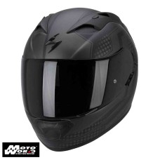 Scorpion EXO-1200 AIR Alias Matt-Black-Argent Full Face Motorcycle Helmet - PSB Approved