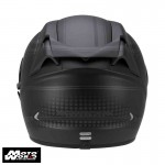 Scorpion EXO-1200 AIR Alias Matt-Black-Argent Motorcycle Helmet - PSB Approved