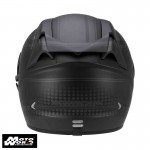 Scorpion EXO-1200 AIR Alias Matt-Black-Argent Full Face Motorcycle Helmet - PSB Approved