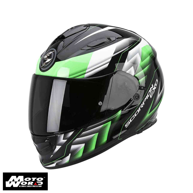 Scorpion EXO-510 AIR Scale Black-Green Motorcycle Helmet