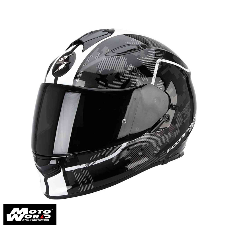 Scorpion EXO-510 AIR Guard Black-White Motorcycle Helmet
