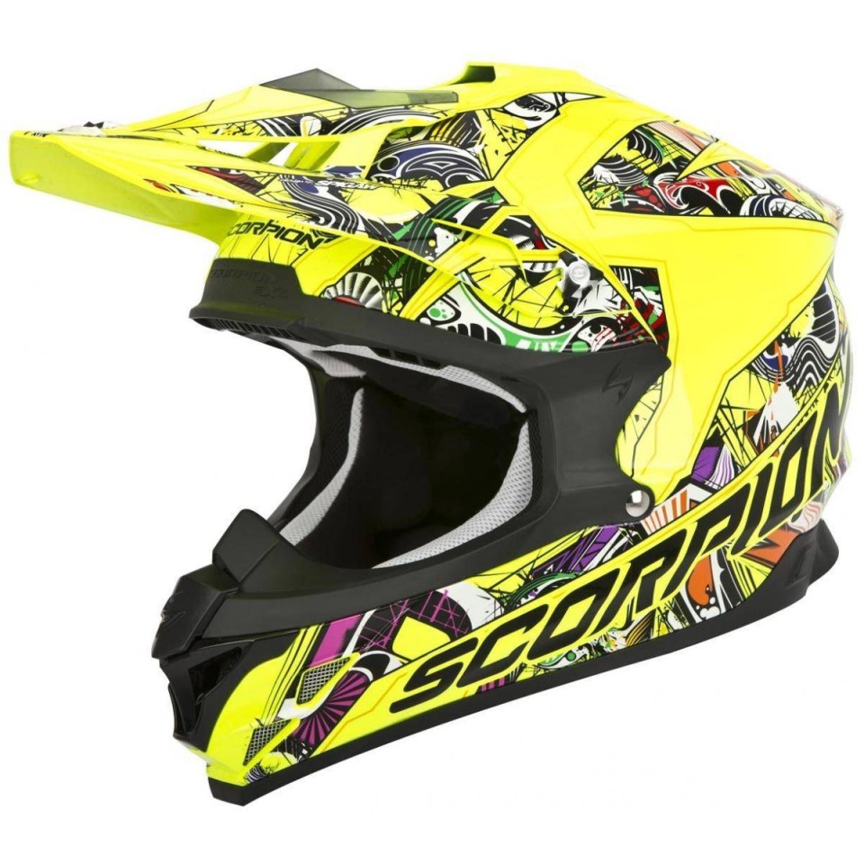 Scorpion VX-15 EVO AIR Vector Off-Road Motorcycle Helmet - Non PSB Approved