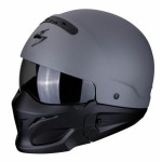 Scorpion EXO Combat Solid Modular Motorcycle Helmet