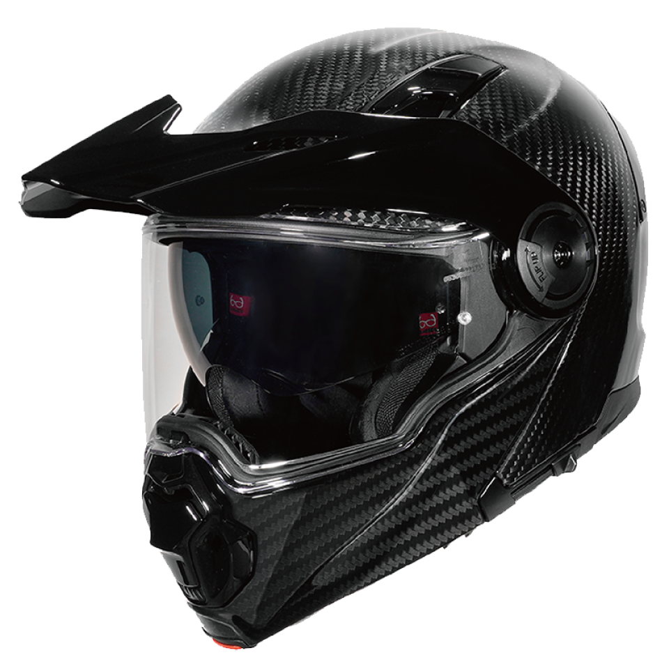 Yohe FG102SV Carbon Adventure Motorcycle Modular Helmet