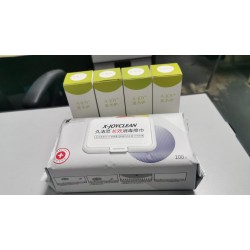 XJoyclean 1 Disinfectant Wipes 100Pcs X 1 + 1 Hand Sanitizer Gel 60ML X 4