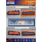 DNA PKY3SC1201 Motorcycle High Performance Air Filter for Kymco