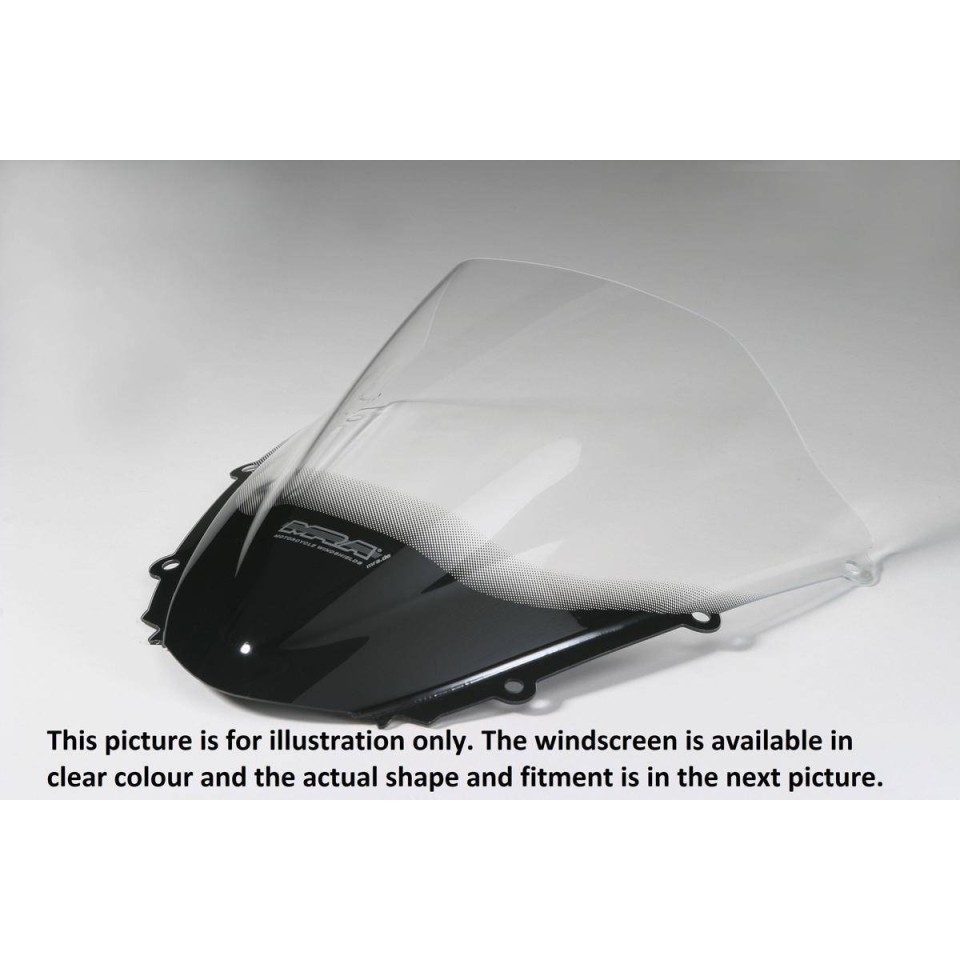 MRAR0 CBR600RR 13 Motorcycle Racing Windscreen-Clear