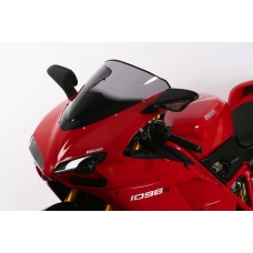 MRAR1 DU848/1098/S Motorcycle Racing Windscreen-Smoke Grey