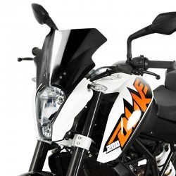 MRA Racing Windscreen R KTM DUKE 125/200/390 11-15 - Black