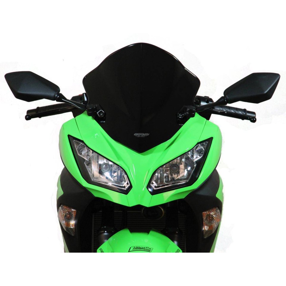 MRAR8 ZX250R/300R 13 Motorcycle Racing Windscreen-Black