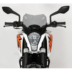 MRA Spoiler Windscreen S KTM DUKE 125/200/390 Smoke Grey 2011-2015