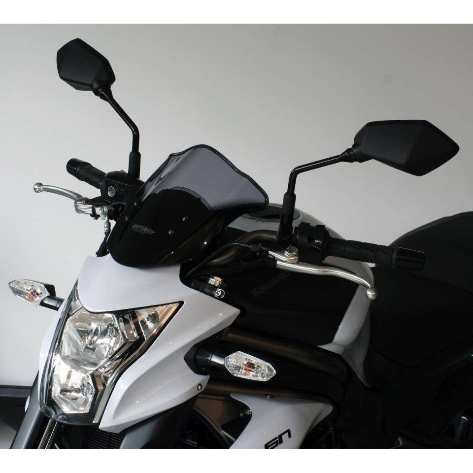 MRAT1 ER6N 12 Motorcycle Racing Touring Windscreen-Smoke Grey