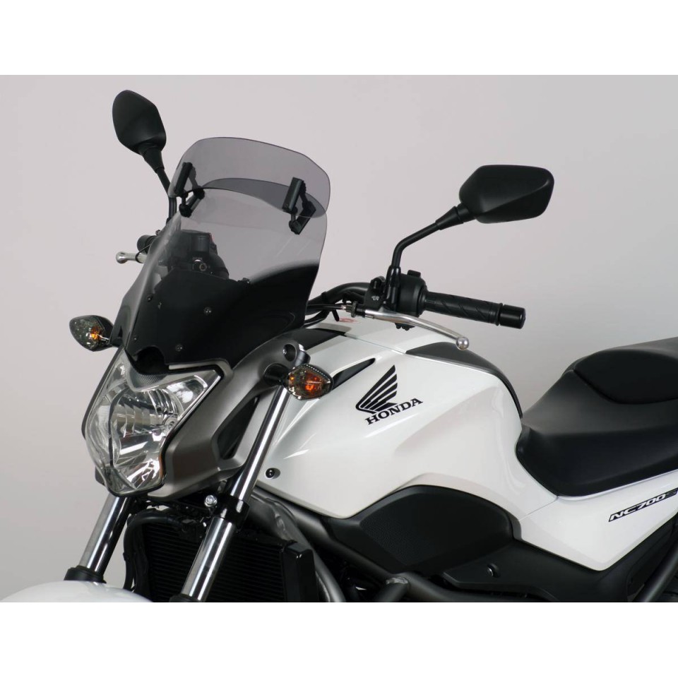 MRAVT1 NC700S/750S 12 Motorcycle Racing Touring Windscreen-Smoke Grey