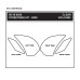 Stompgrip 55 100038 Motorcycle Tank Grip Protectors