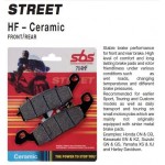 SBS 654HF Front Ceramic Motorcycle Brake Pad