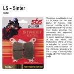 SBS 556LS Rear Sinter Motorcycle Brake Pad