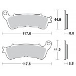 SBS 192HF Front Ceramic Motorcycle Brake Pad