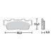 SBS 204CT Carbon Tech Motorcycle Brake Pad