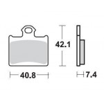 SBS 872RSI Sinter Off Road Racing Motorcycle Brake Pad