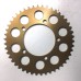 XAM A4503X 520 Hard Anodized Motorcycle Rear Sprocket for Aprilia, BMW 1998-2021