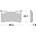 SBS 985RST Motorcycle Brake Pad for BMW,Honda 2020-2025