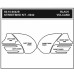 Stompgrip 55-100042B Motorcycle Traction Pads for Kawasaki 2012-2018