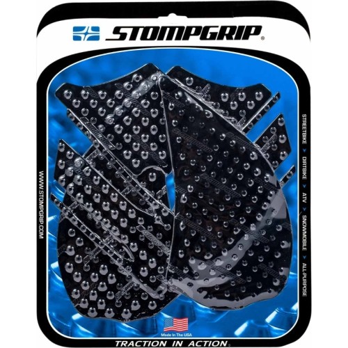 Stompgrip 55-100042B Motorcycle Traction Pads for Kawasaki 2012-2018