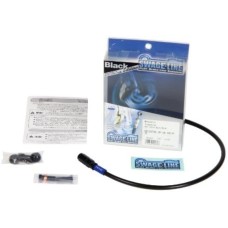 Swage Line BARB522 Rear Brake Hose Kit Black for Suzuki 2006-2012