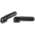 Yoshimura USA R-K930PG-K Motorcycle Footpeg Kit Black for Kawasaki